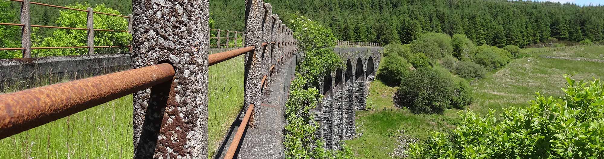 Cwm Prysor Viaduct from the Top