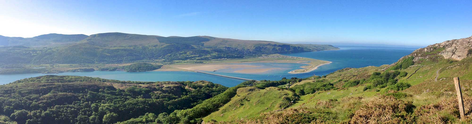 The Mawddach Estuary from the Hills Above Barmouth